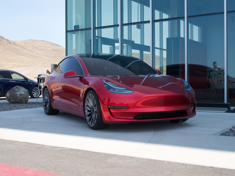 Tesla Model 3. Photo credit: Michael Ballaban/Jalopnik